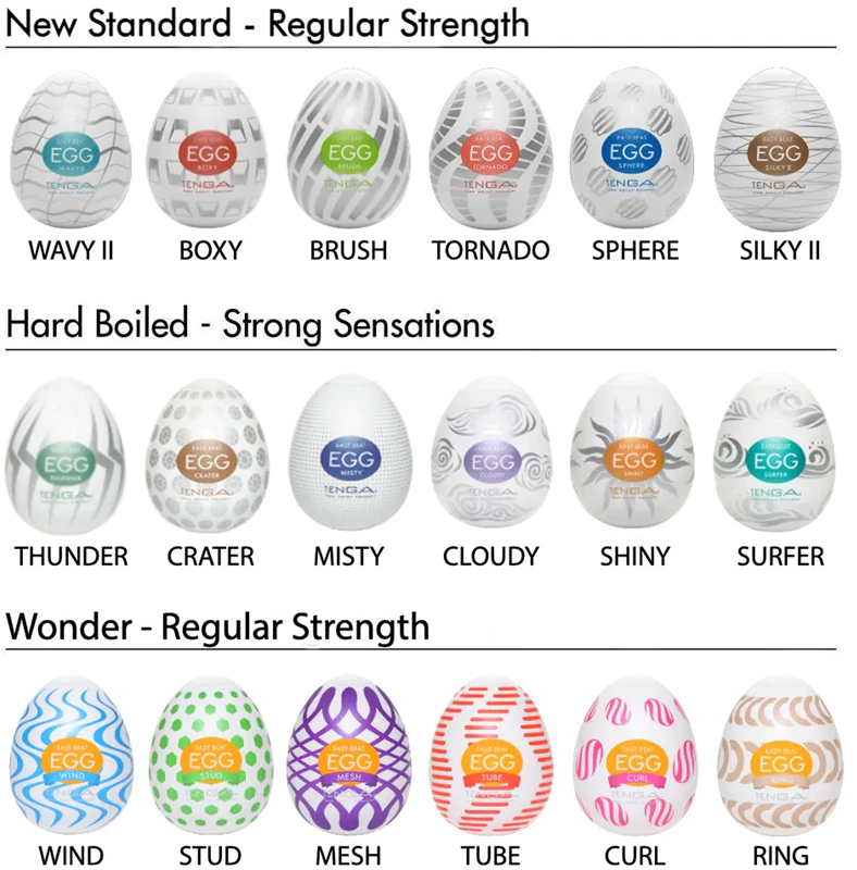 Masturbador Descartável Tenga Egg Silky