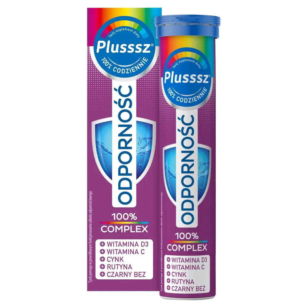 Plusssz Odporność 100% Complex tabletki musujące
