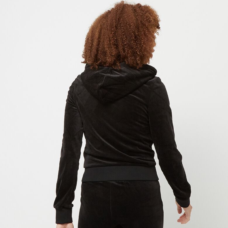 Giacca in velluto aderente con zip intera firmata Chest