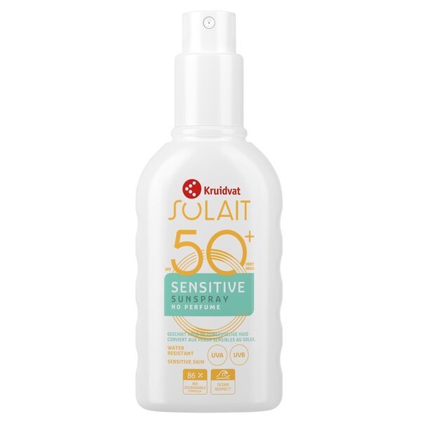 Kruidvat Solait Sensitive SPF50+ sprej za sunčanje 200 ml