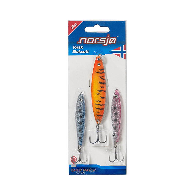 Norsjø Juego de sal 3 unidades 28 g, bacalao, Norsjø