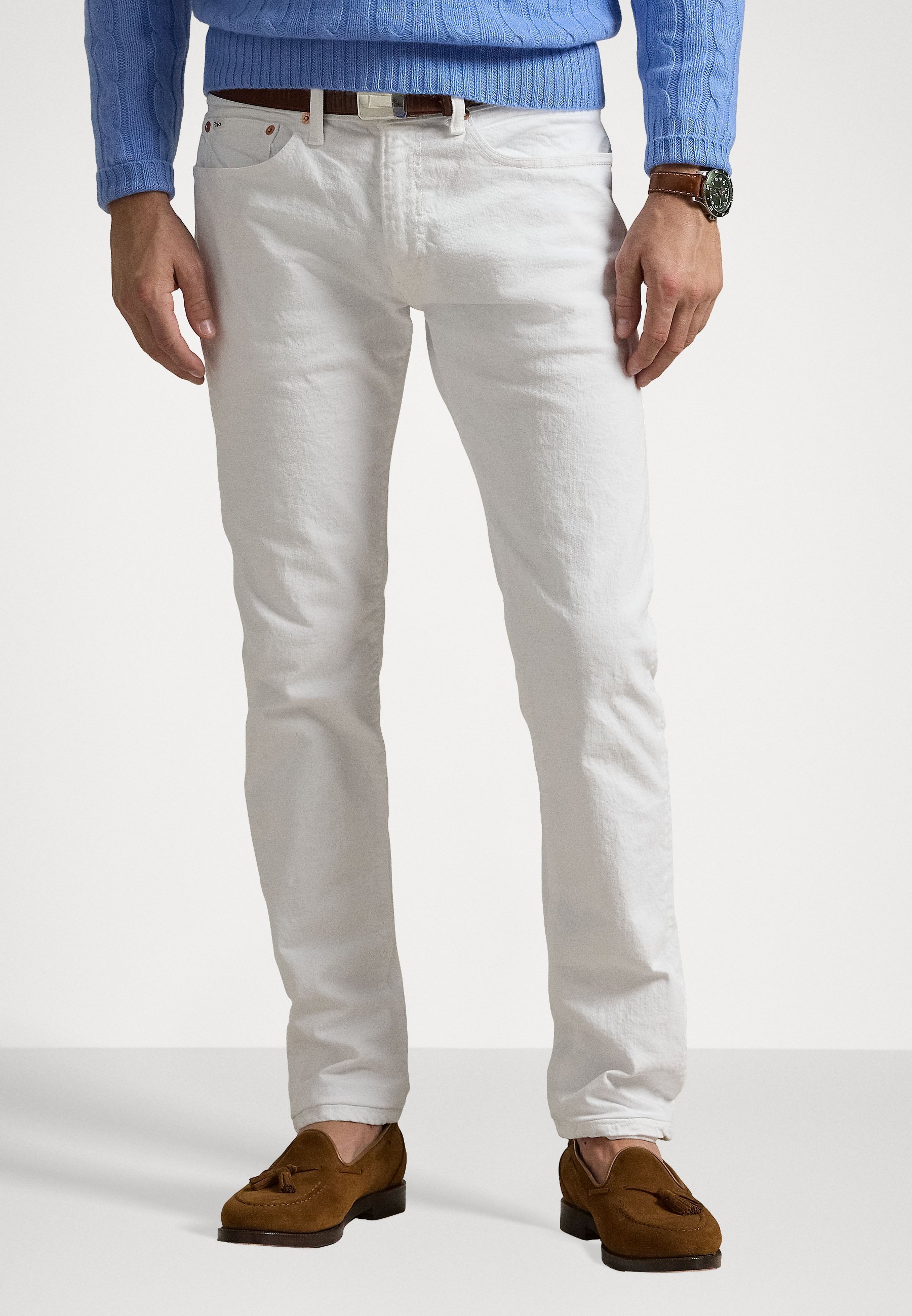Polo Ralph Lauren SULLIVAN SLIM POLO PONY STRETCH JEAN - Slim fit jeans - wit