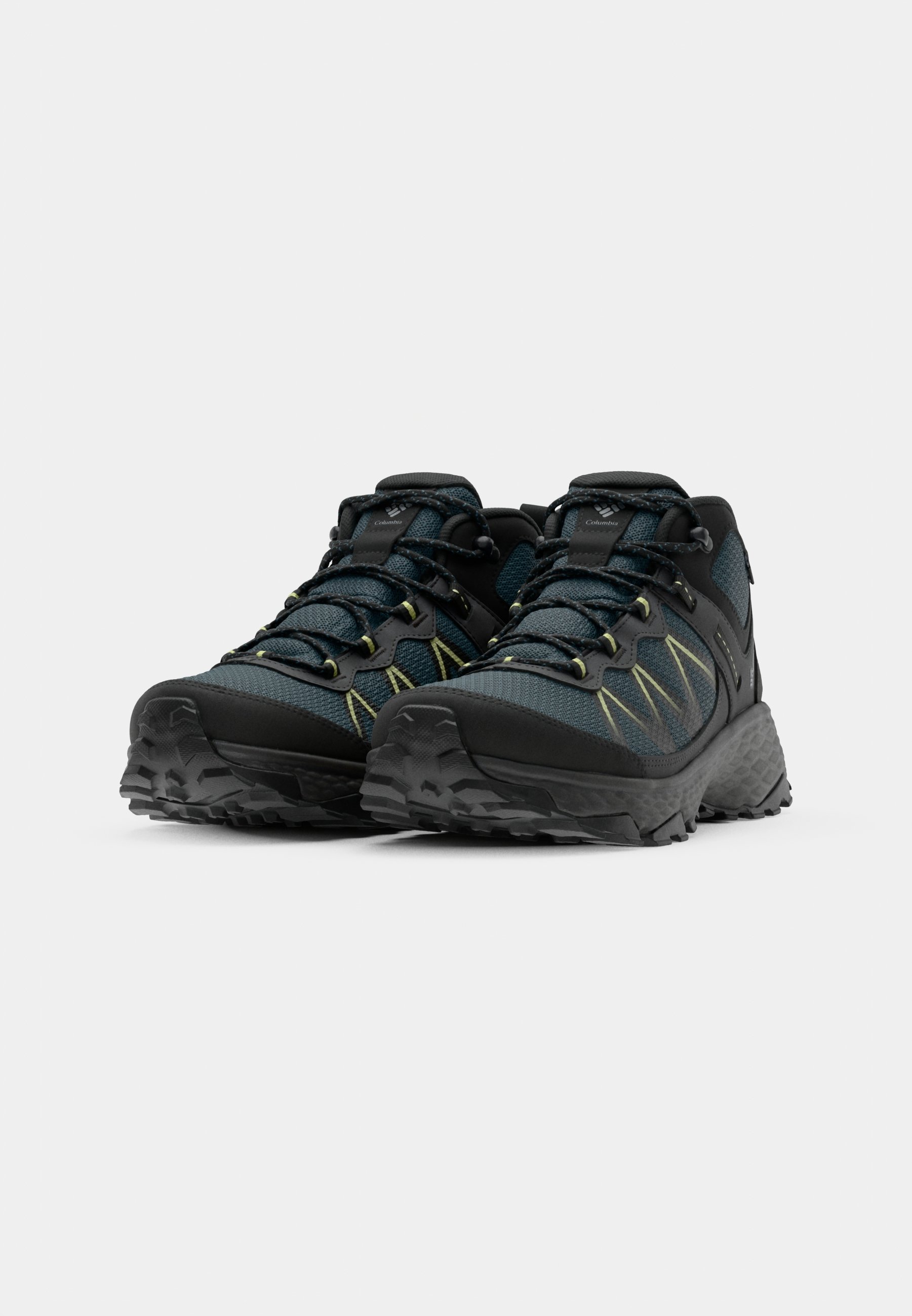 Columbia PEAKFREAK RUSH MID - Pantofi de drumeție - everblue/citron haze