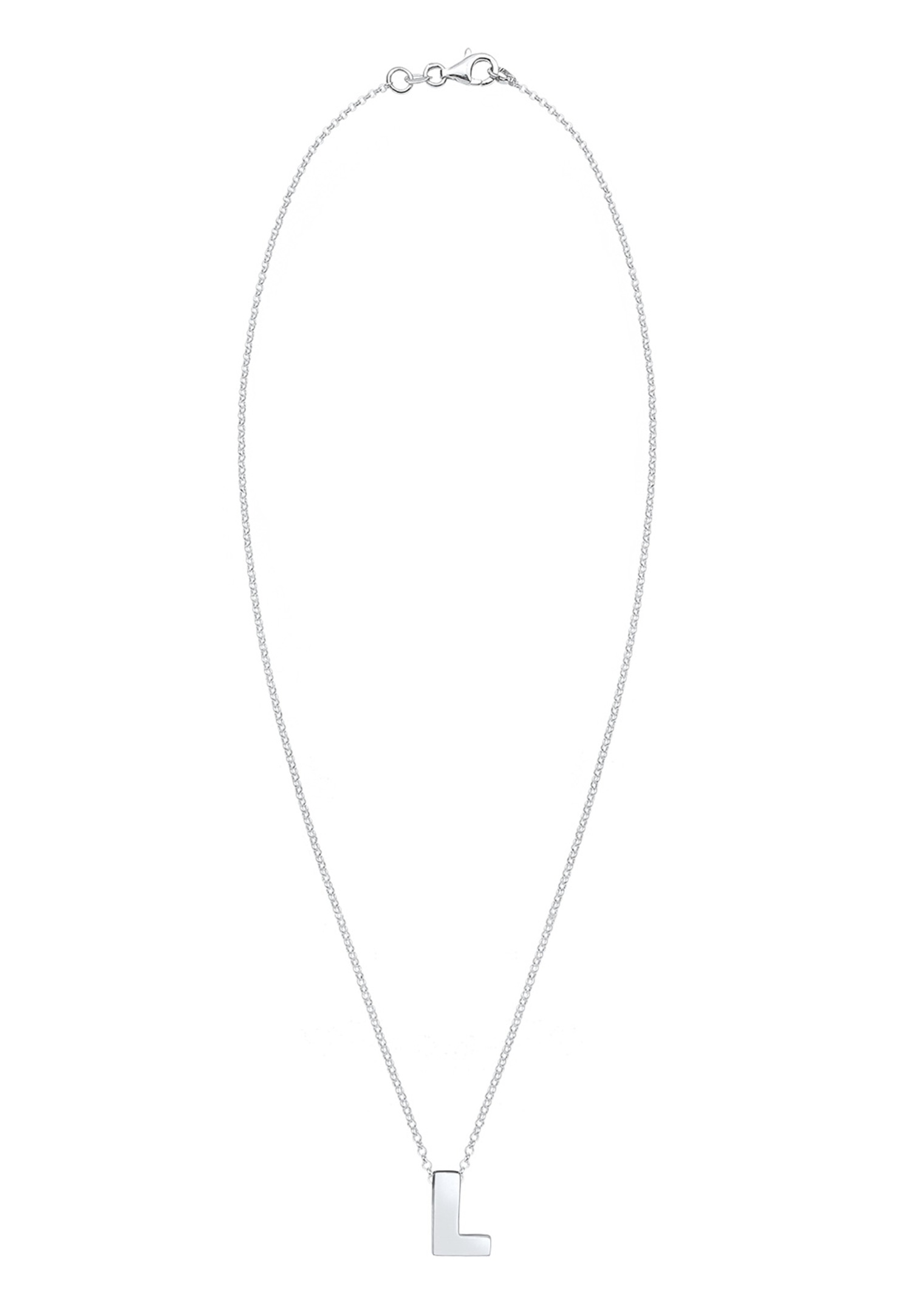 Elli Femme Pendentif Lettre L Initiale - (925/1000) Argent