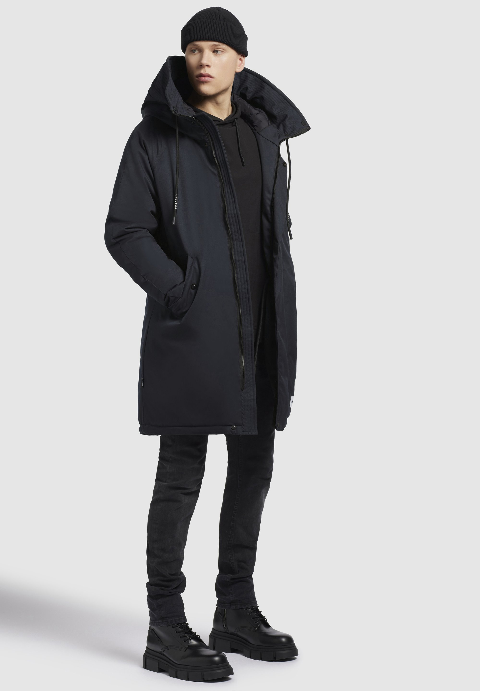 khujo HANT - Parka - donkerblauw