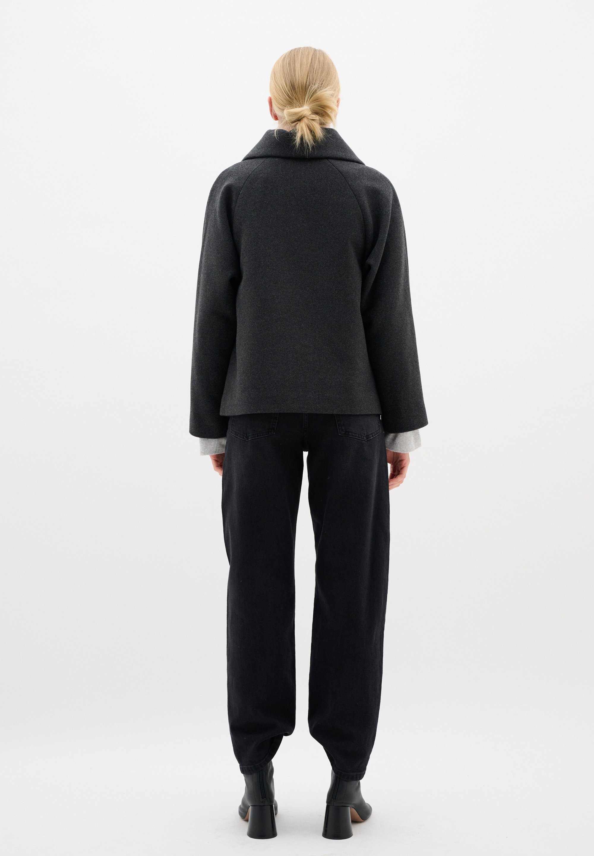 InWear PERRY - Lichte jas - donkergrijs gemêleerd