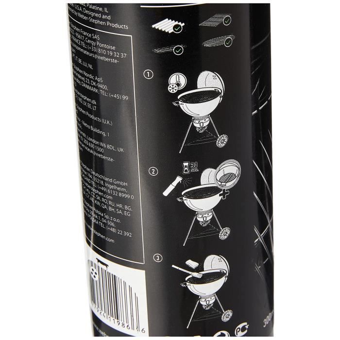 Accessoire barbecue et plancha Weber Nettoyant grilles de cuisson 300ml