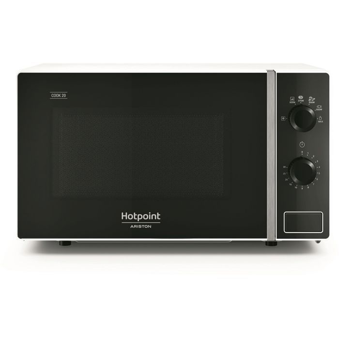 Freestanding microwave - HOTPOINT - MWHA101W - White - 700 W - 20 L - 45.2 x 36.5 x 26.2 cm