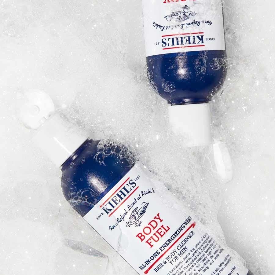 Kiehl's Duschgel Body Fuel All-in-One energizuojantis prausiklis, 250 ml