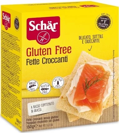 SCHAR Schar Krokante plakjes glutenvrij 150 g
