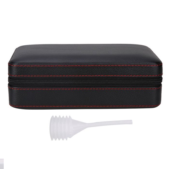 Boîte de rangement pour cigares de voyage portable en bois de cèdre (#01)