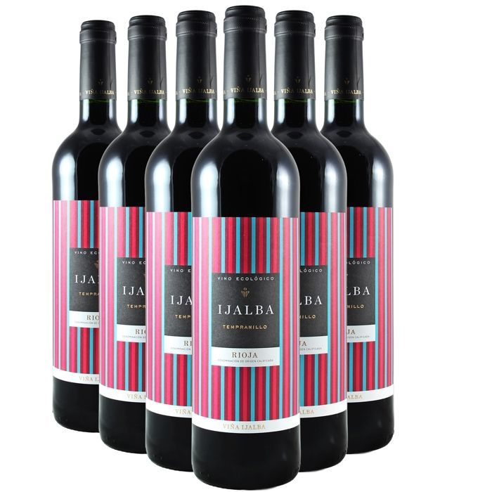 Bodega Vina Ijalba Rioja Tempranillo Joven 2023 - Vin Rouge d' Espagne (6x75cl) BIO