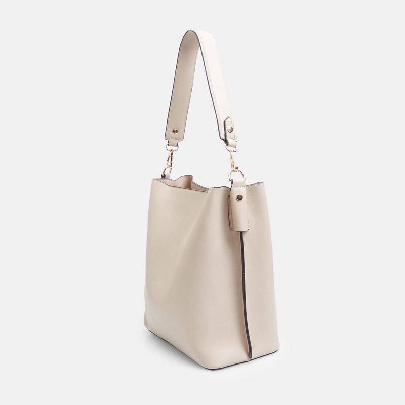 Borsa a spalla da donna effetto pelle