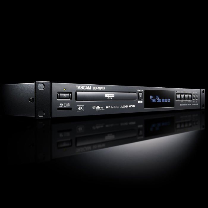Tascam BD-MP4K lecteur Blu-Ray 4k UHD