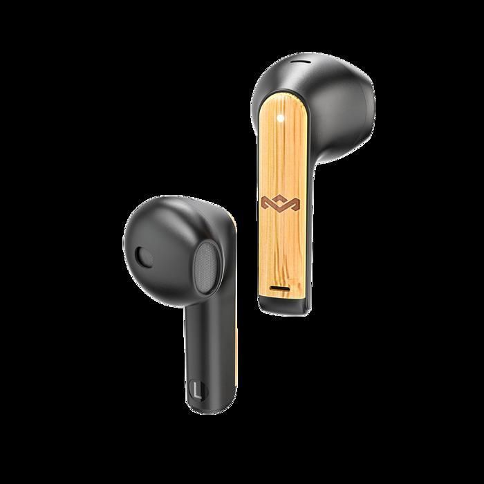 Fones de ouvido True Wireless - House of Marley - Zion - Bateria com duração de 16 horas - Bluetooth 5.3 - Resistentes ao suor