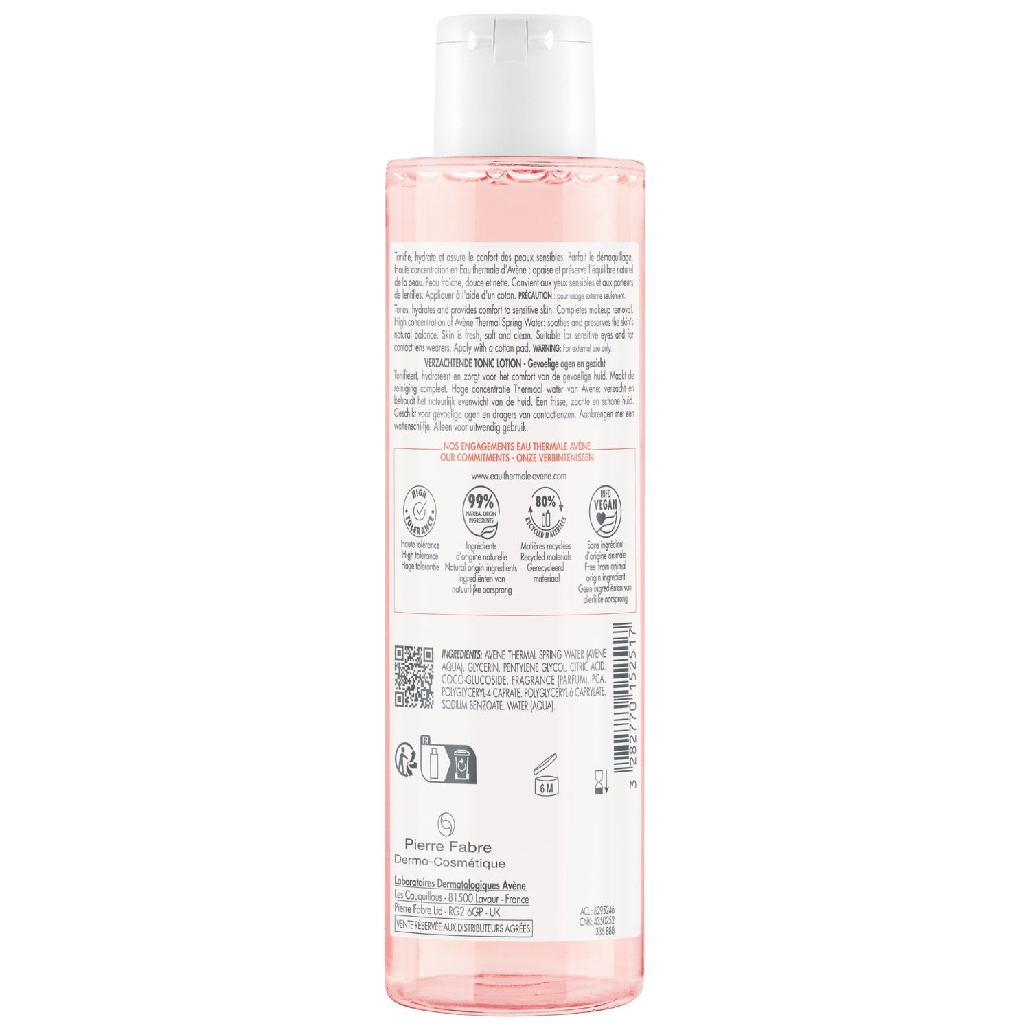 Avène veido tonikas Les Essentiels Les Essentiels raminamasis tonizuojantis losjonas – 200 ml