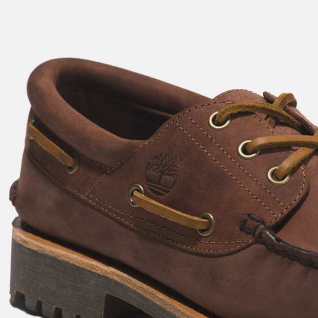Scarpa da Barca Timberland® Authentic Handsewn                da Uomo in marrone