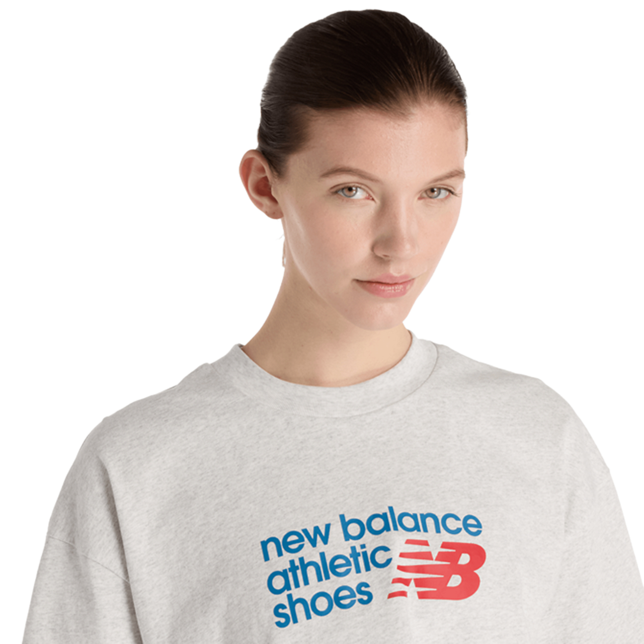 New Balance Athletics Premium Logo Cropped T-shirt
