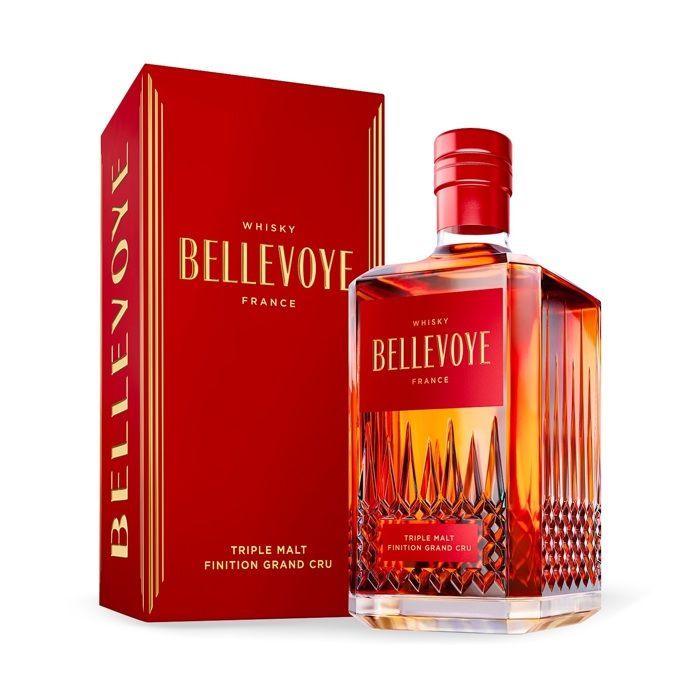 BELLEVOYE - RED - Whisky - Triple Malt - Origin: France - 43% alcohol - 70 cl bottle