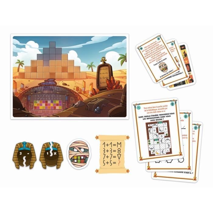 Clementoni - Time Travel Escape Game - 3 adventures - Ages 8+