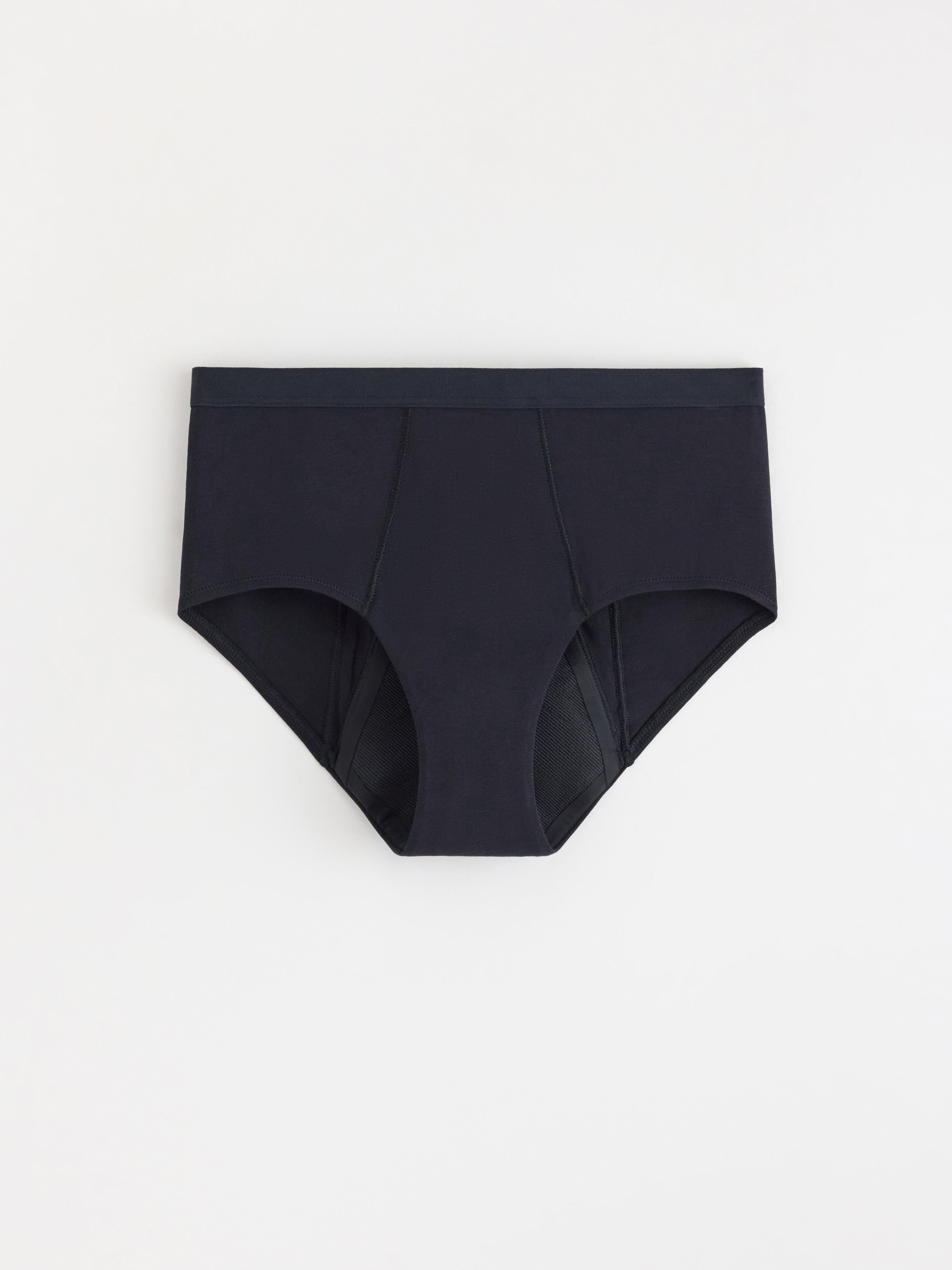 Menstruace se super absorpcí – teenagerský hiphugger – Female Engineering Black