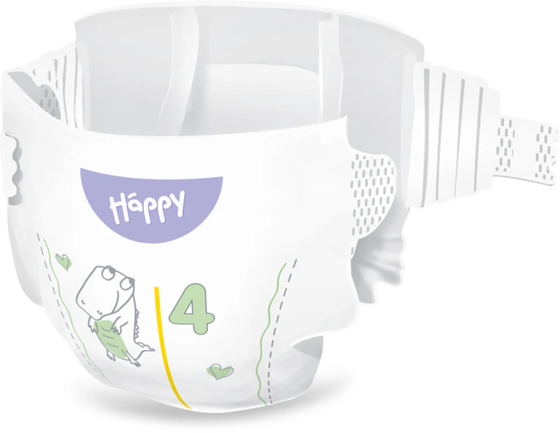 Fraldas descartáveis BELLA Baby Happy Soft&Delicate