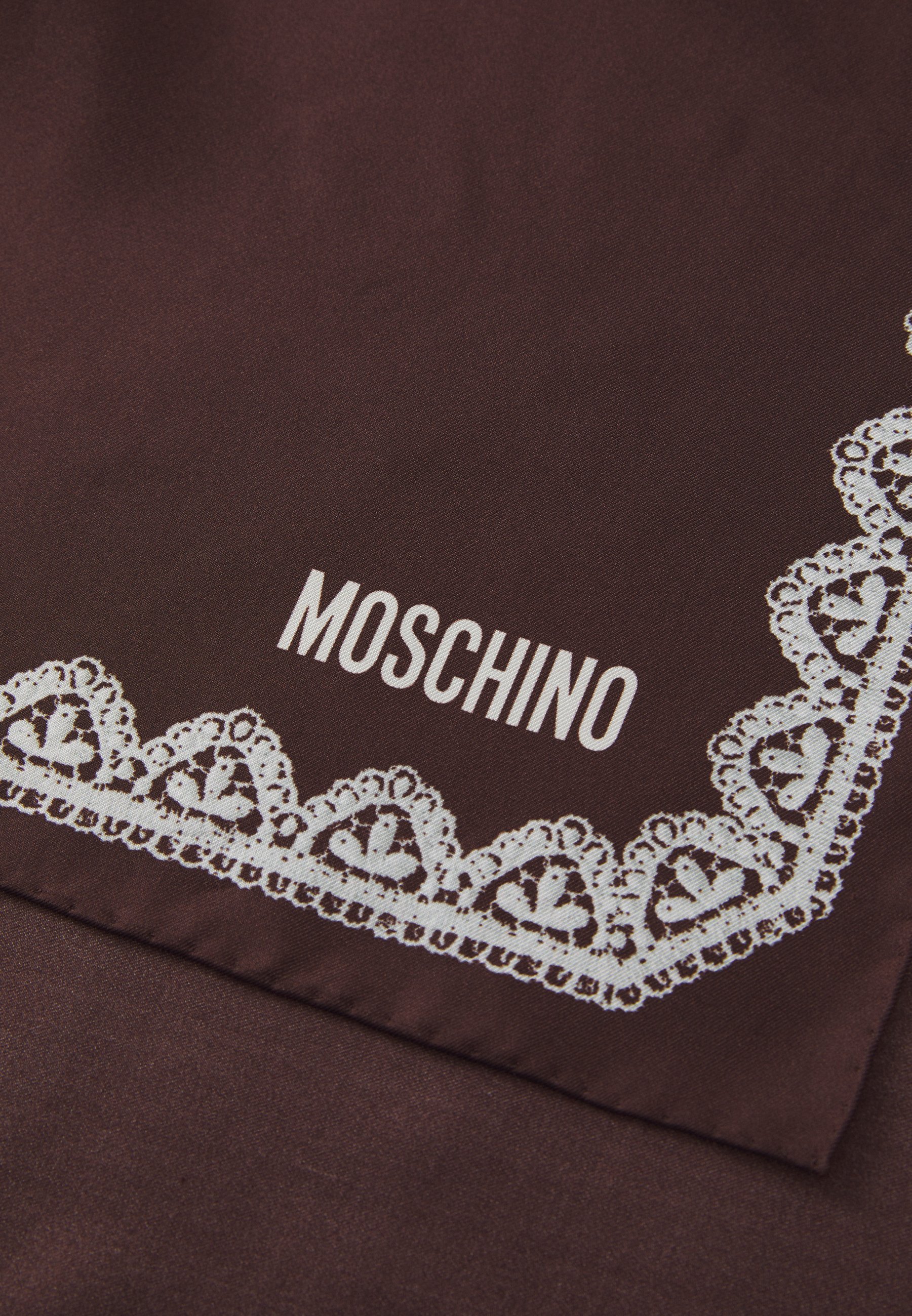MOSCHINO 90X90 SCIARPA - Foulard - marrone