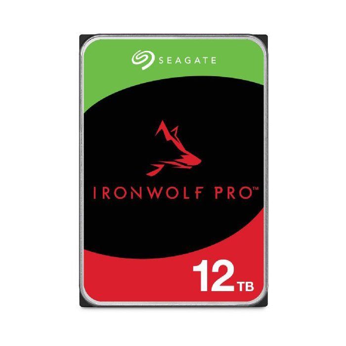 SEAGATE - IronWolf Pro ST12000NT001 - Disque dur interne - 12 To - 7200 trs/min - 3,5