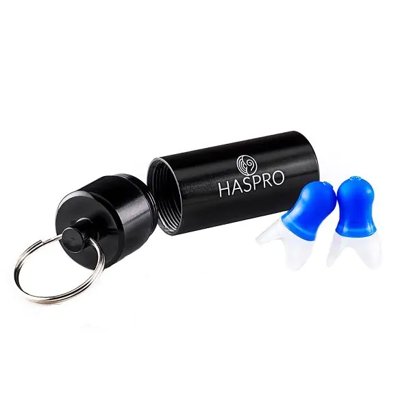 Haspro Fly EarPlugs, Zatyczki do uszu podczas podróży