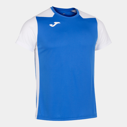 T-shirt à manches courtes Joma Record II Royal White