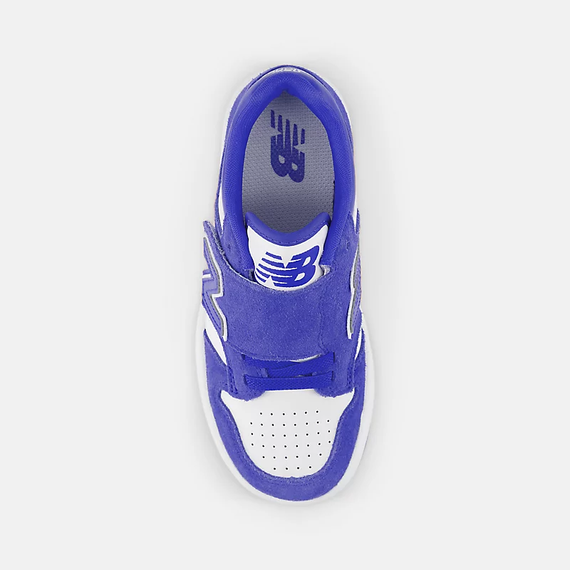 Dziecięcy bungee 480 z koronką i górnym paskiem – granatowy z białym