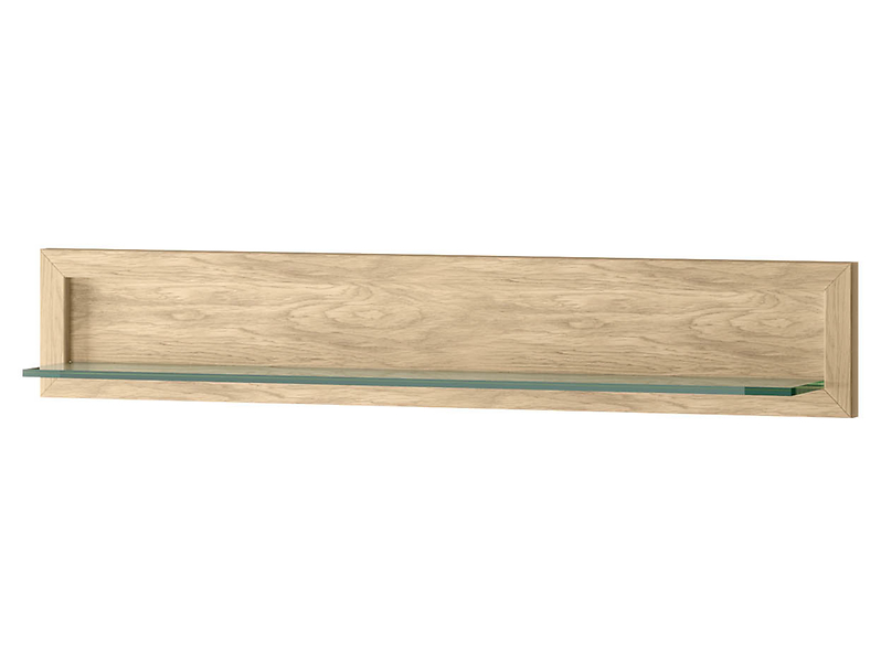 Półka ścienna Limbo-35 120 cm masyw dąb artisan