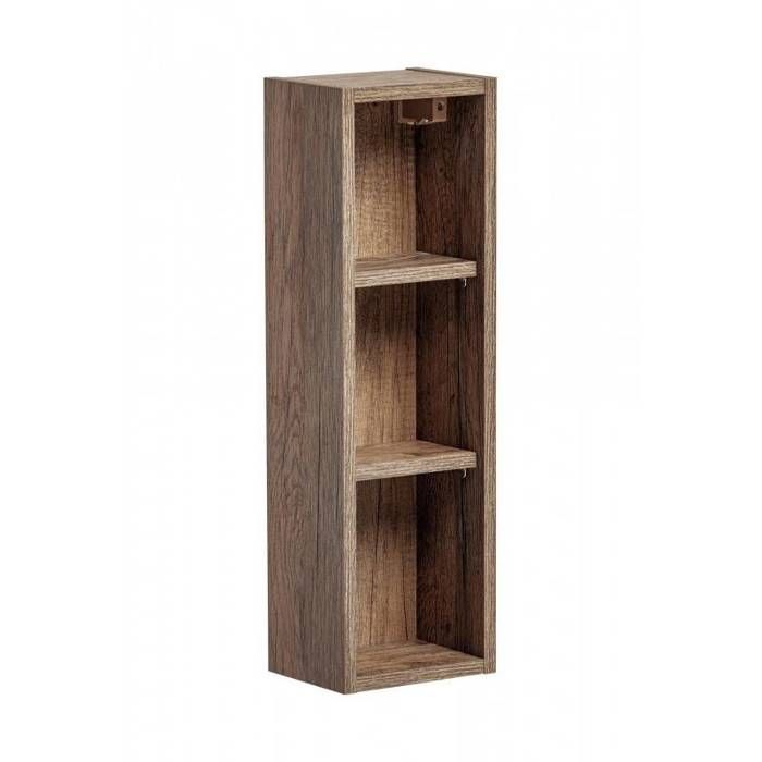 Complete badkamerset met dubbele wastafel, 180 cm + 6 elementen - Rosario Oak