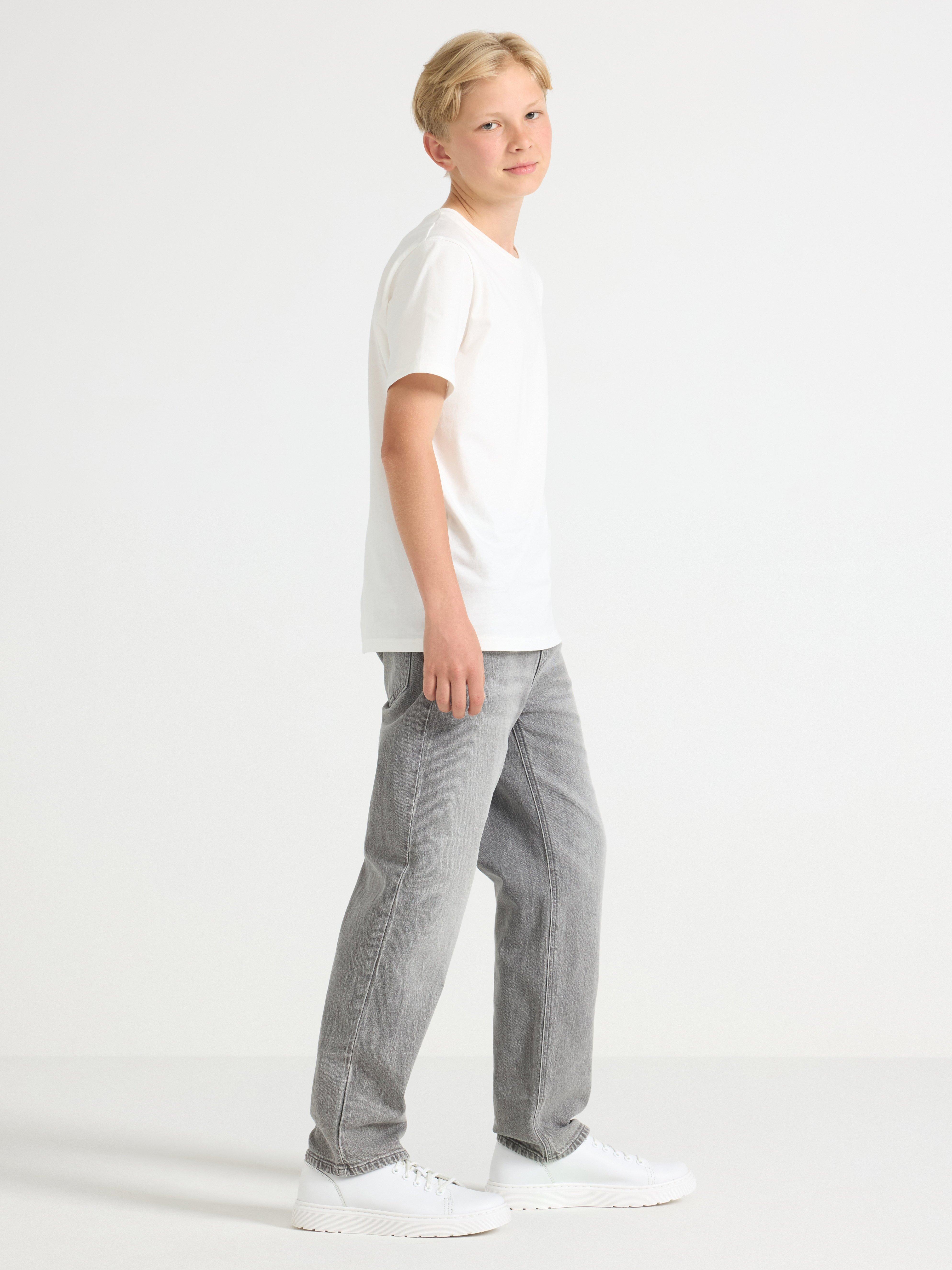 Pantalones vaqueros anchos regulares WILMER grises