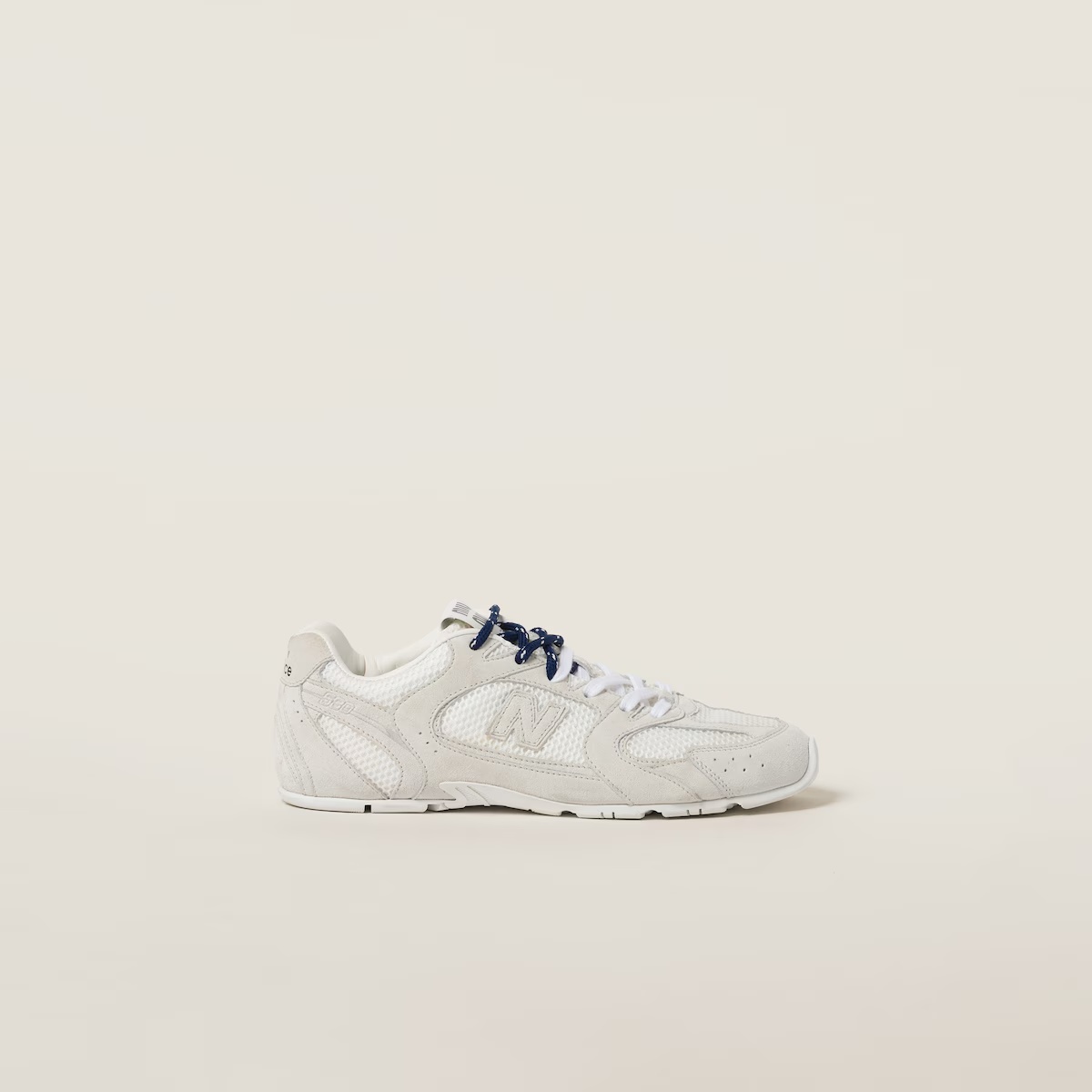 New Balance X Miu Miu 530 SL suede and mesh sneakers White