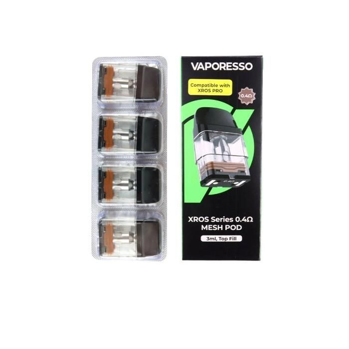 Xros 0.4 ohm cartridge in 3 ML