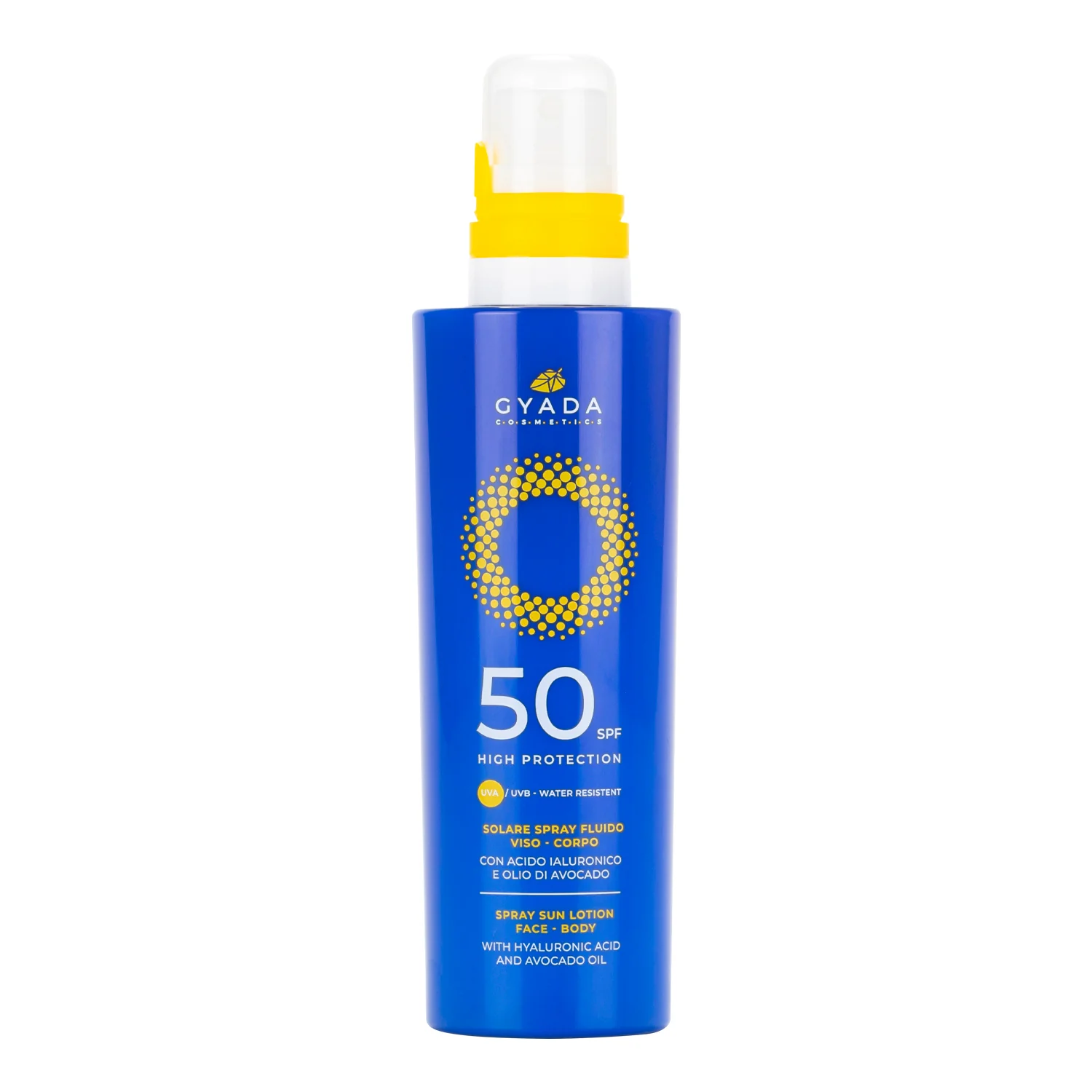 Solari Solare Spray Viso Corpo SPF50 - Latte solare corpo alta prot., Spray solare corpo alta prot., Solare viso alta prot.