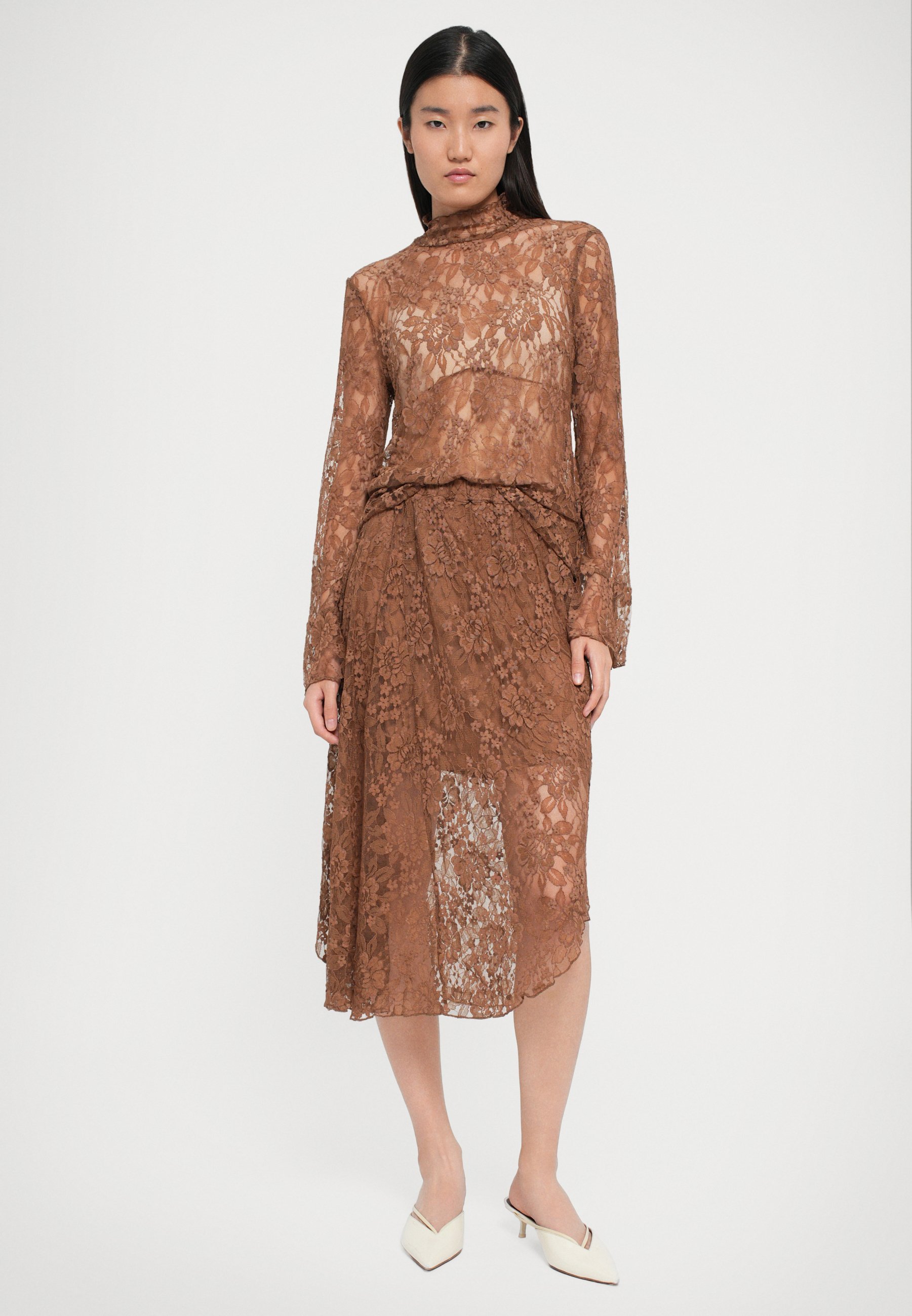 Baum und Pferdgarten SELMO - A-line skirt - cognac