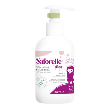 Saforelle Miss intiimi- ja vartalogeeli 250 ml 250 ml