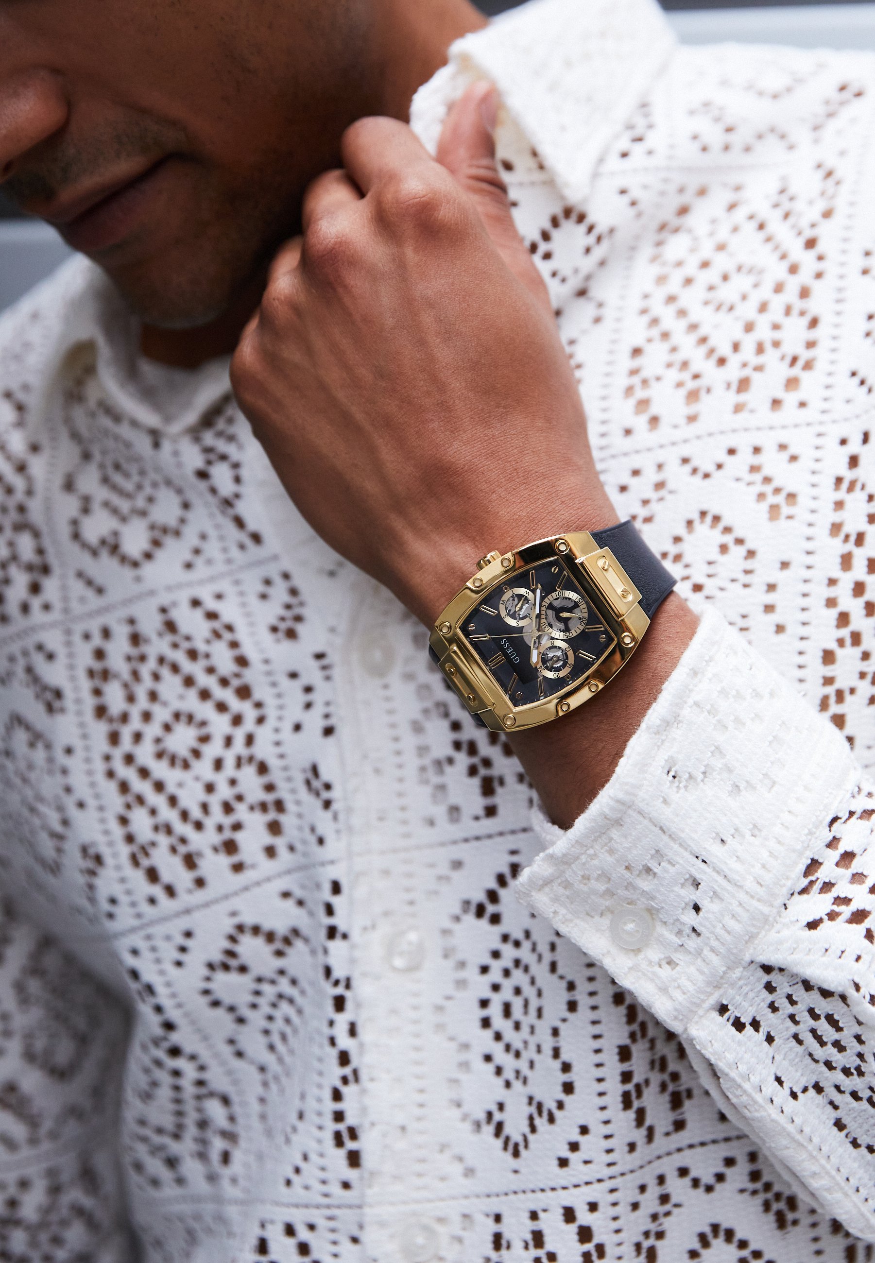 Montre chronographe Guess PHOENIX - noire