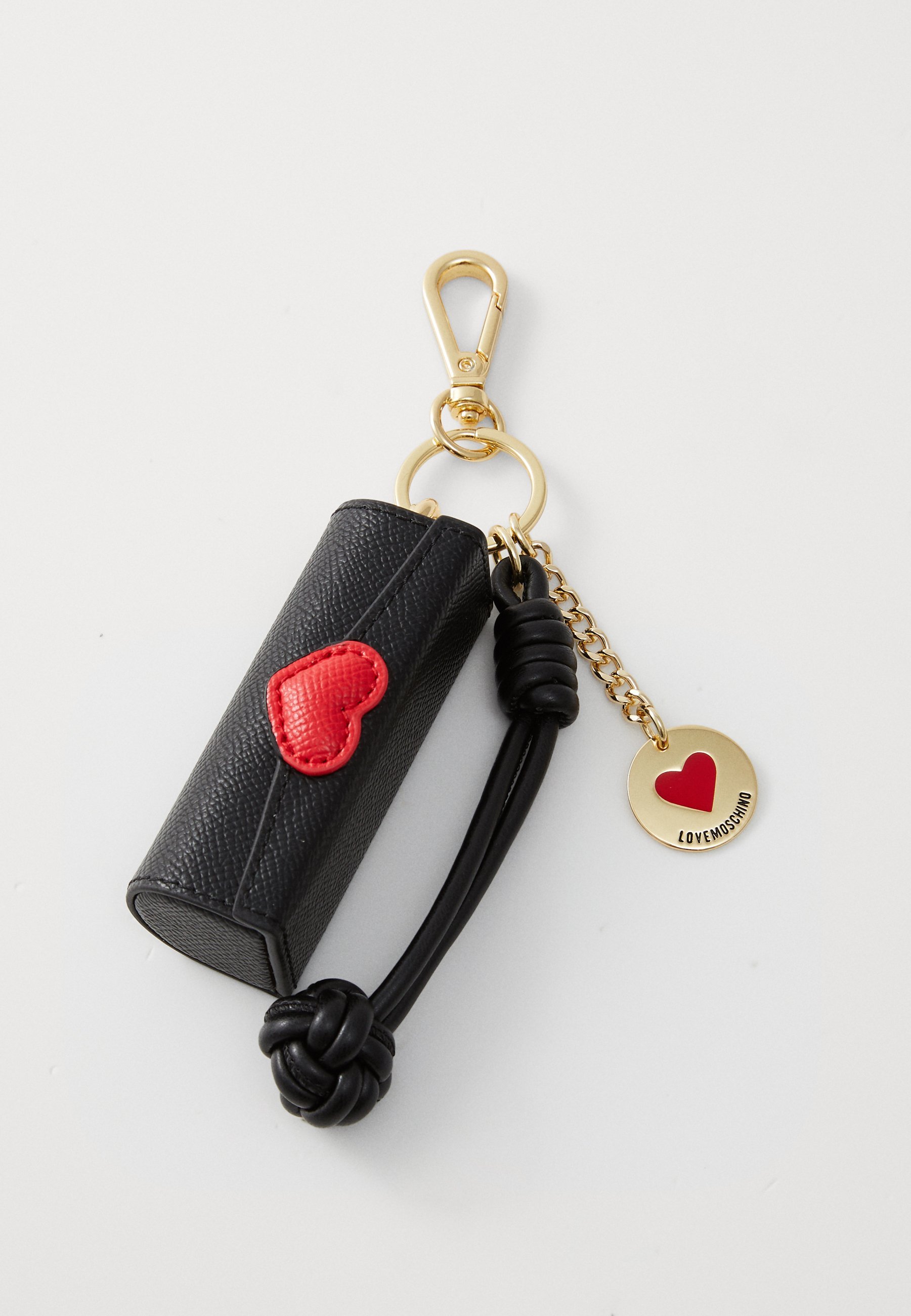 Porte-clés Love Moschino CHARMS - noir/rouge