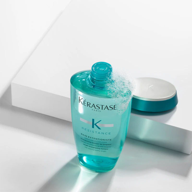 Shampoo Kérastase Résistance Bain Extentioniste para aumentar o crescimento do cabelo