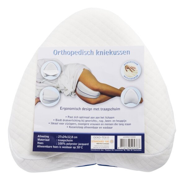 Ortopedska blazina za kolena iz spominske pene<br>27 cm x 24 cm x 12,8 cm