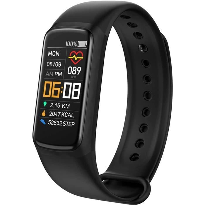 Smart Fitness Bracelet, Smartwatch, Women's Smartwatch, Men's Smartwatch, With Heart Rate and Sleep Monitor, C