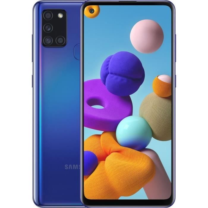 SAMSUNG Galaxy A21s Azul - Reacondicionado - Buen estado