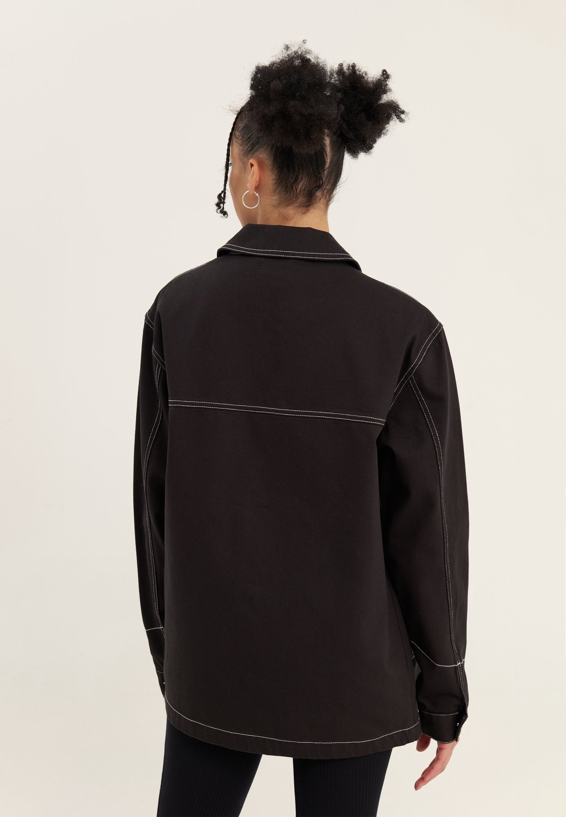 Giacca di jeans YOURTURN - nera