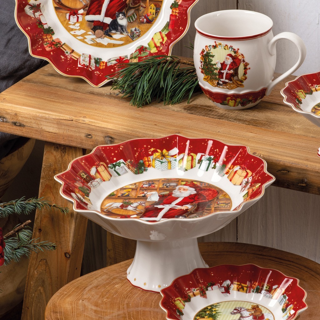 Villeroy & Boch dubuo ant kojos, Kalėdų Senelio skaitymo žaislo norų sąrašas - 1 vnt.