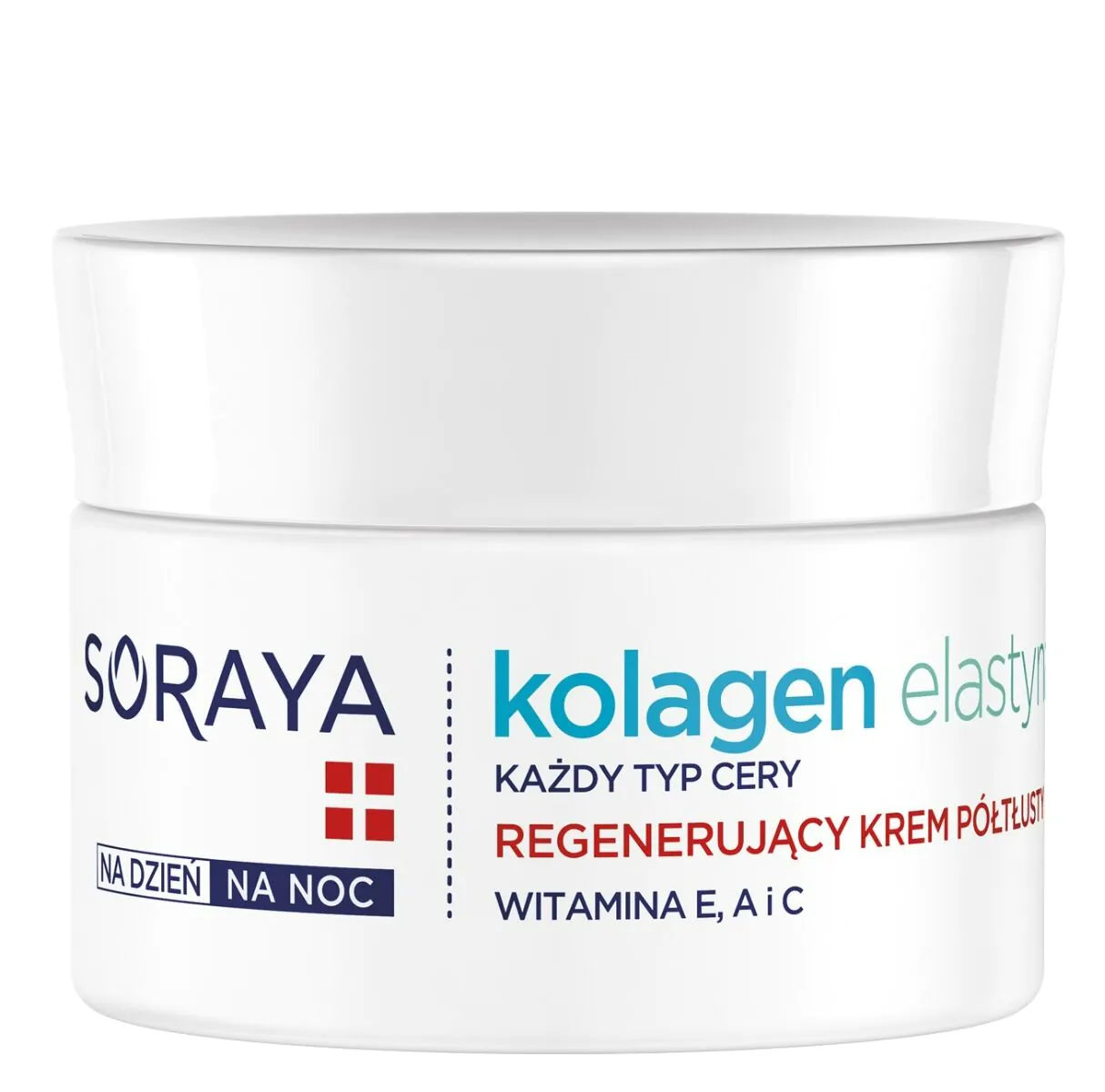 Soraya Kolagen+Elastyna Regenerujący krem półtłusty