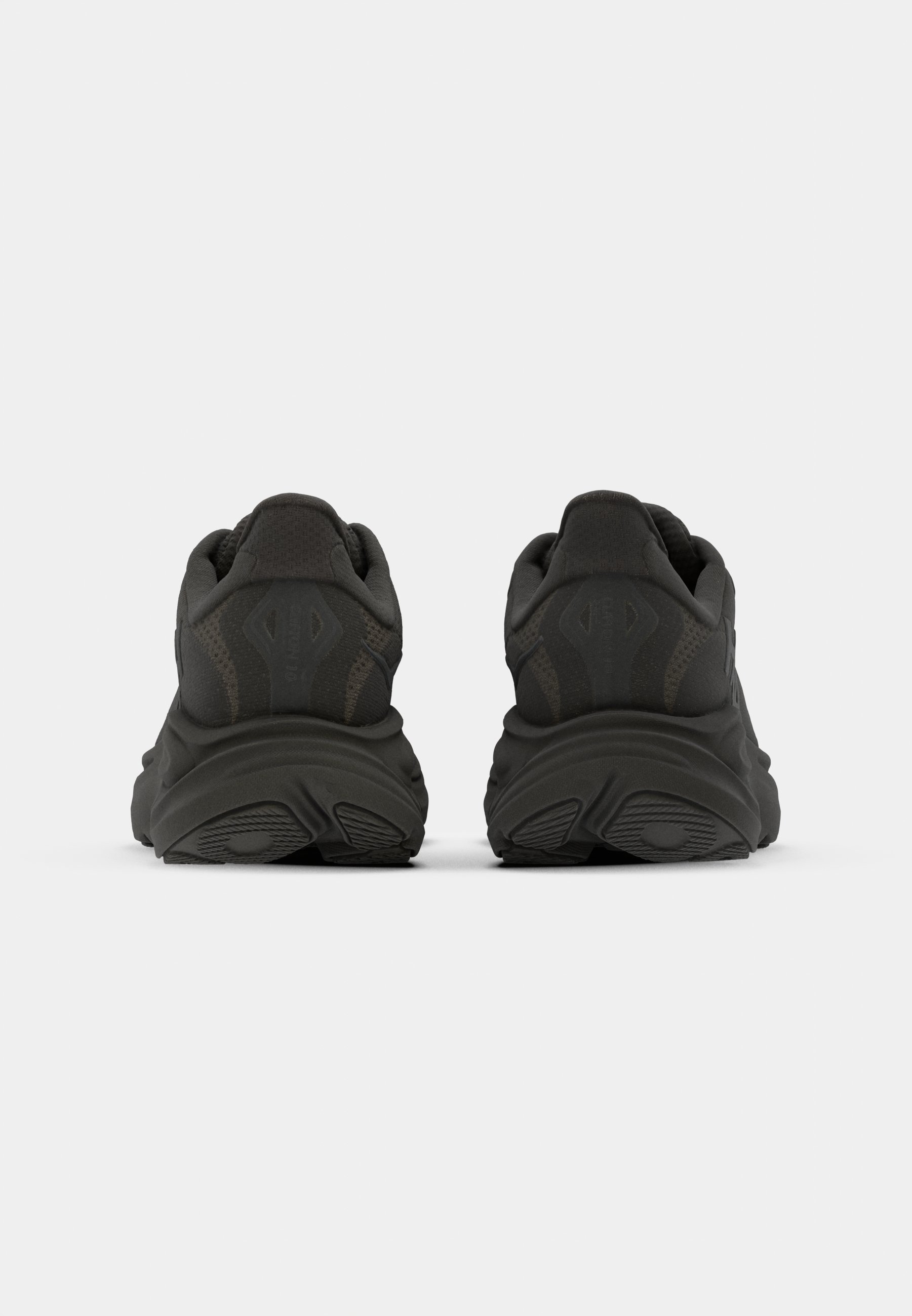 HOKA CLIFTON 10 - Hardloopschoenen voor op de weg - zwart