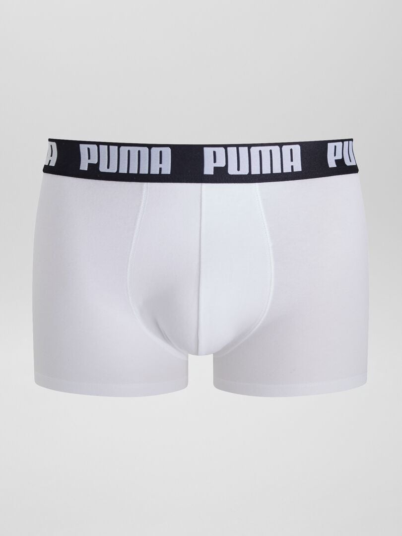 Bokserki „Puma” – zestaw 4 sztuk – BIAŁE